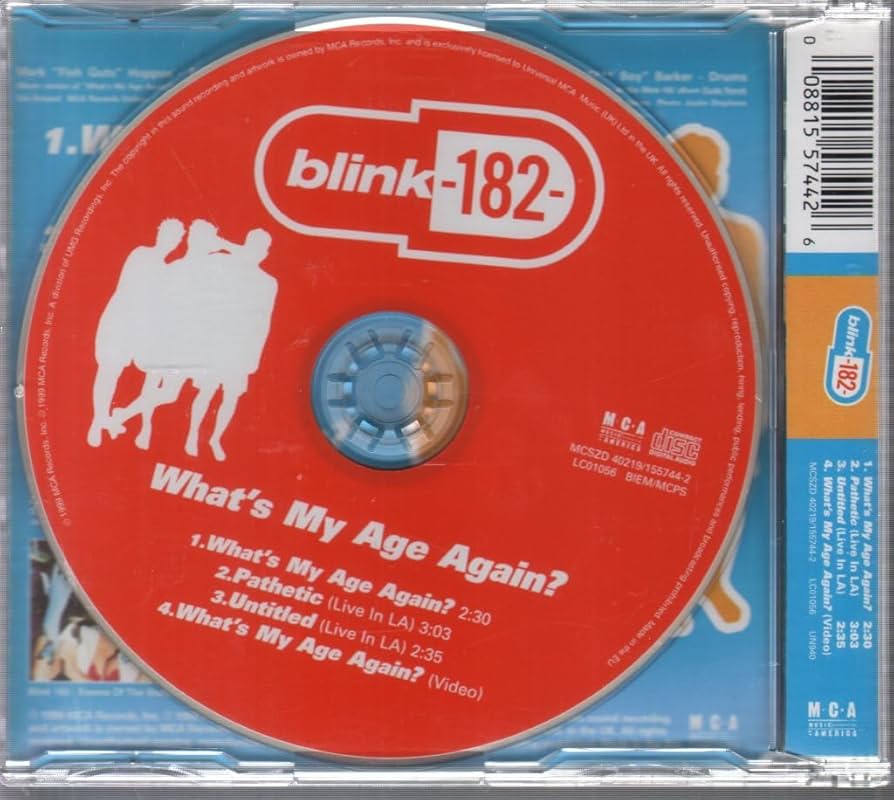 What's My Age Again? : Blink 182: Amazon.it: CD e Vinili}